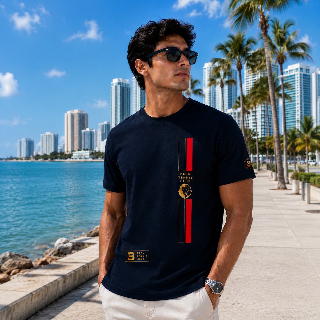 Ignacio Buse Champion Stripe Tee