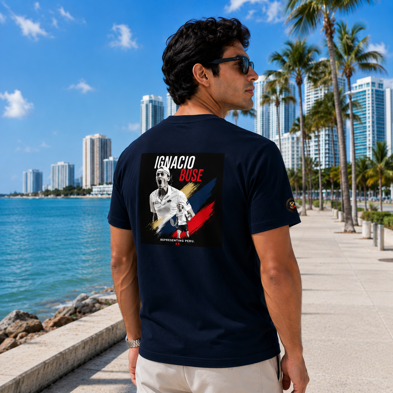 Ignacio Buse Champion Stripe Tee