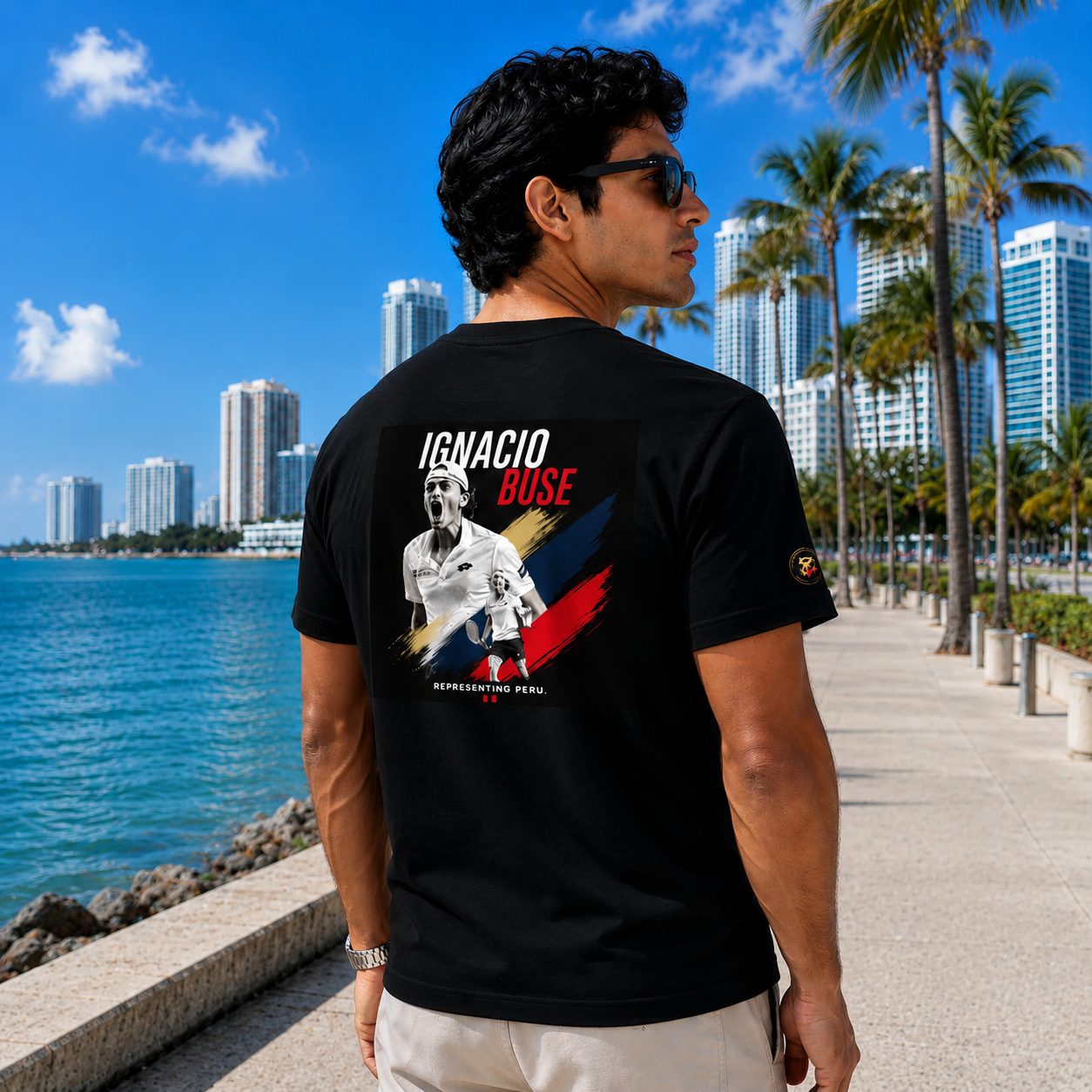 Ignacio Buse Champion Stripe Tee